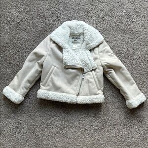 OshKosh B'gosh Beige Sherpa Winter Coat